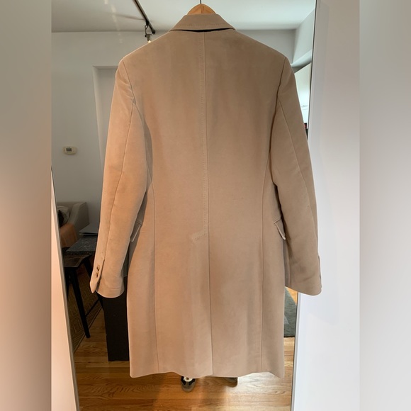 Raf Simons Calvin Klein 205w39nyc Double Breasted Moleskin Mens Over Coat - Picture 15 of 15